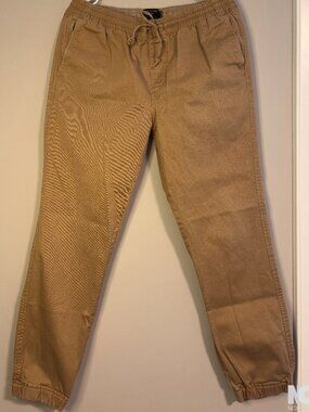 Dockers Joggers, Slim, Drawcord Ties, Elasticized Waist And Cuffs